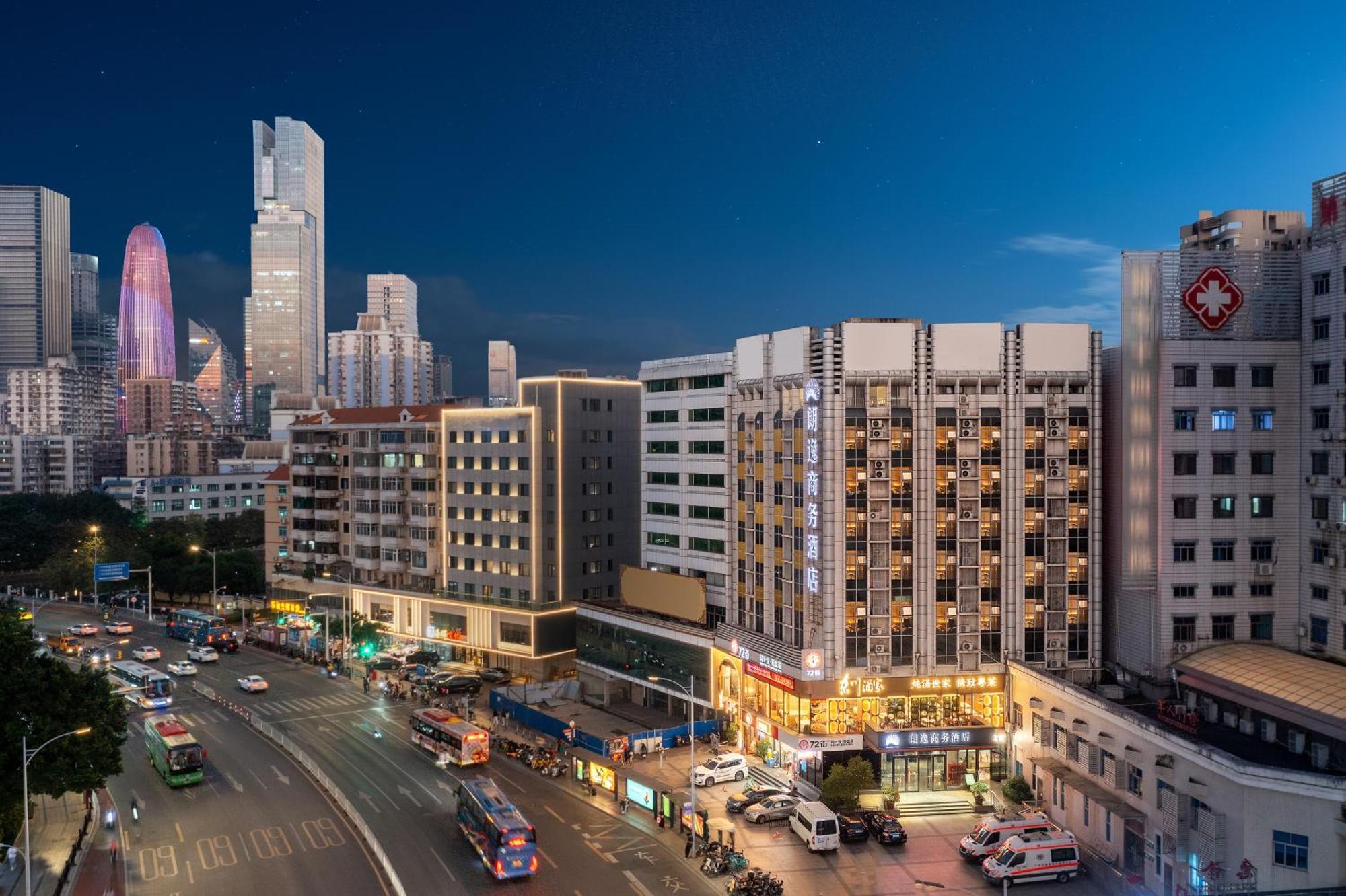 Warm Yes Business Hotel Guangzhou Exterior photo